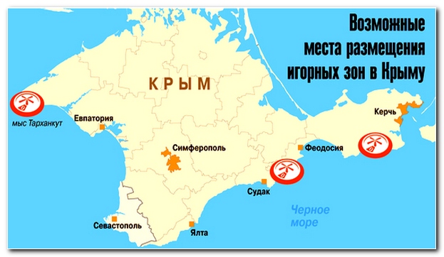 Игорная зона в Крыму